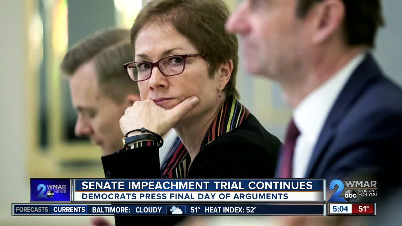 Senate impeachment trial continues