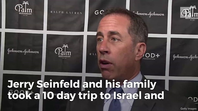 Seinfield Takes Family to Vacation in Israel, Learns How to Fight Terrorists