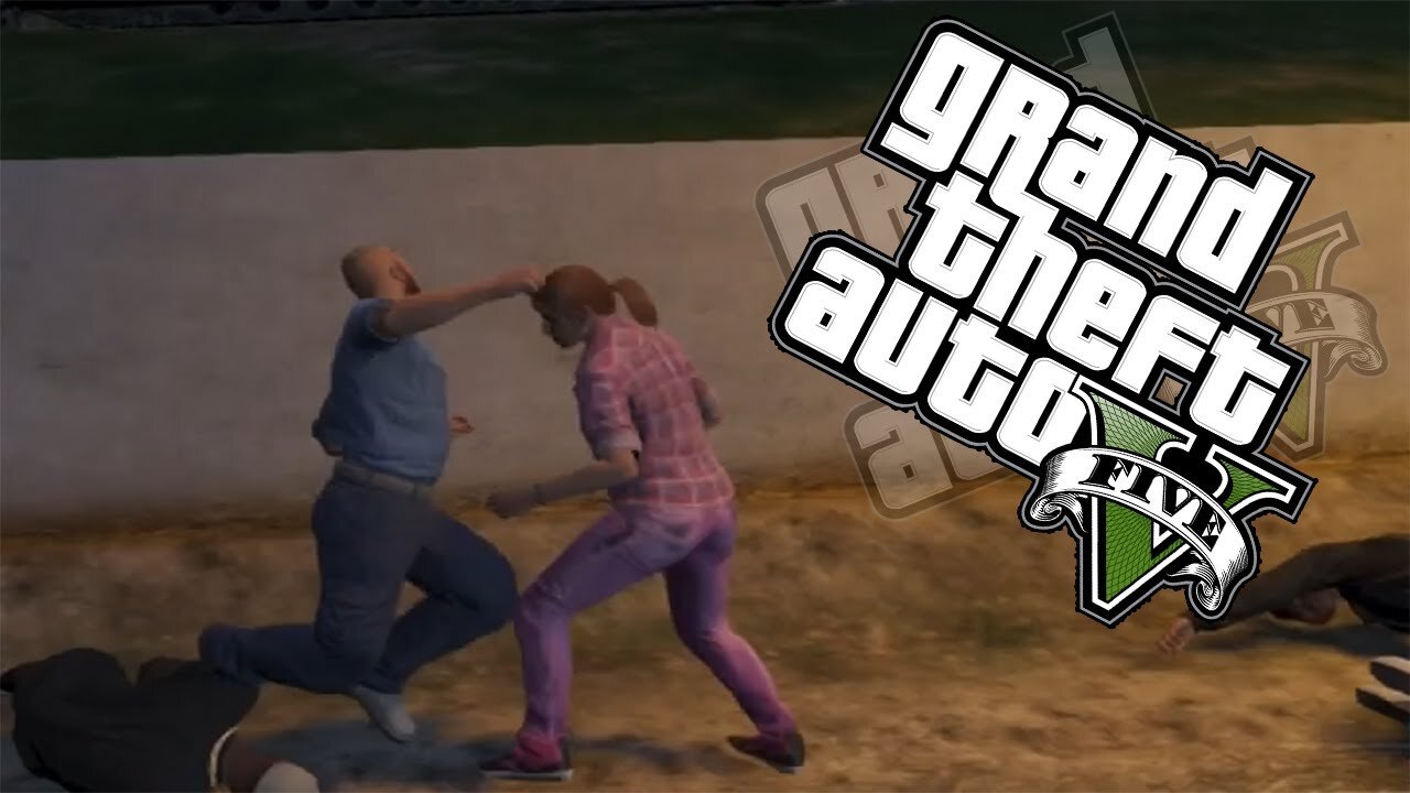 GTA 5 Funny Moments - Fights, Rob Stores, Police Chase & More! (GTA V Funny Moments)