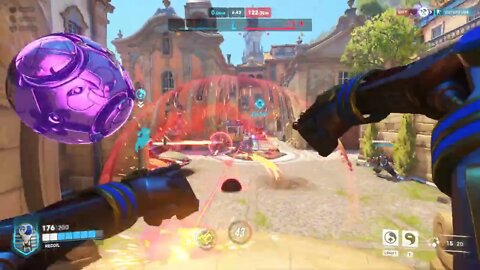 Overwatch 2 Kiriko Ultimate + Zenyatta Balls = VISCERAL