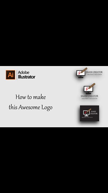 How to start making a Logo Graphic Design Creative Logo Idea Logo Design Illustrator CC