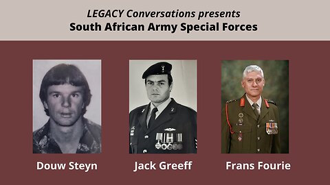 Legacy Conversations - Special Forces Answers Episode 1 of 3 FESTIVE SEASON REPEAT