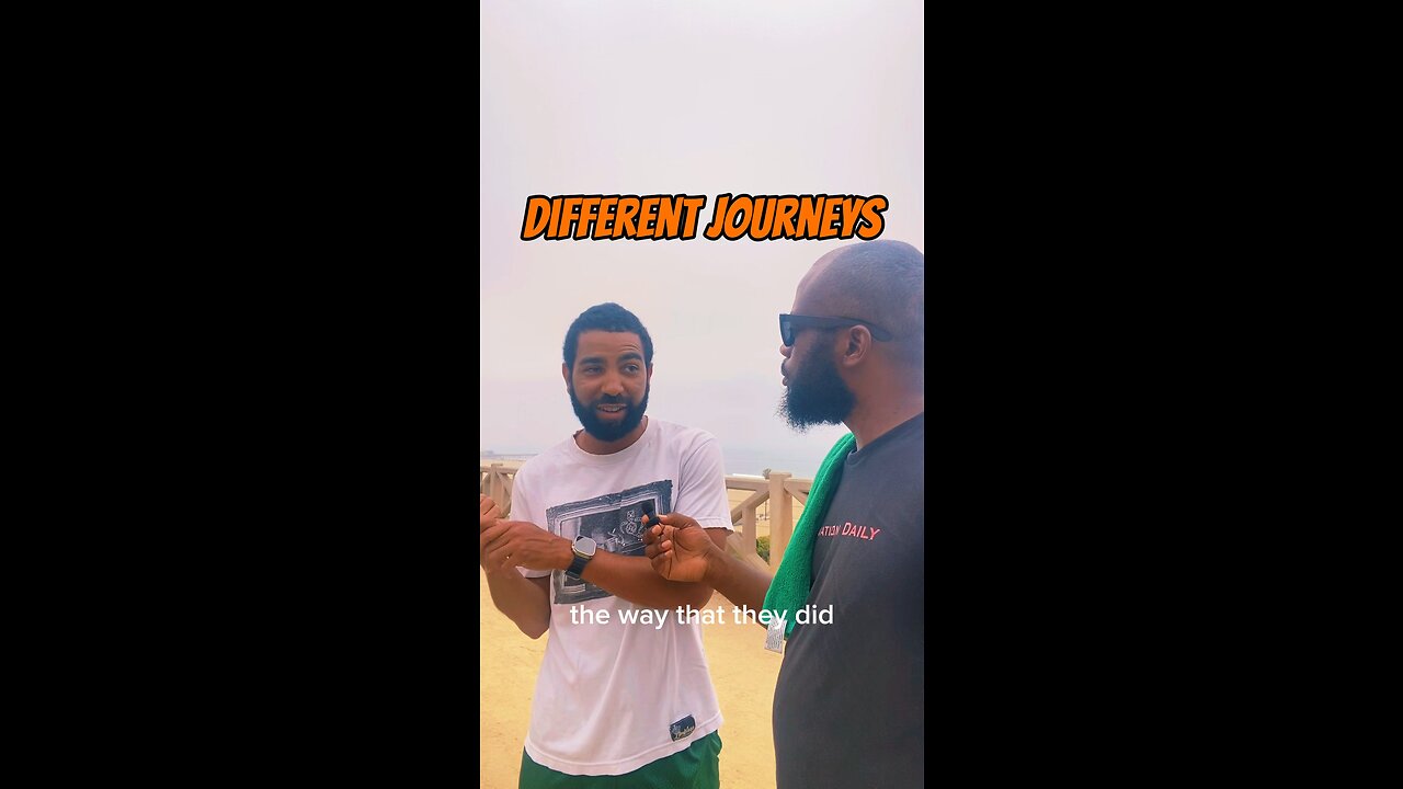 Different Journeys #dayodman #movement #eeyayyahh #notthesame #facts