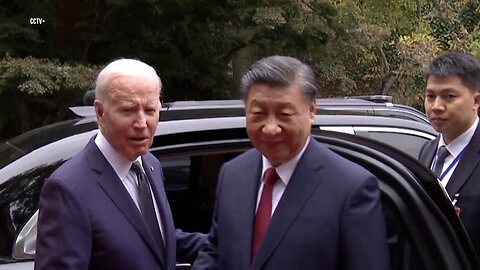 Chinese Pres. Xi and U.S. Pres. Biden meet at Filoli Estate in San Francisco, California