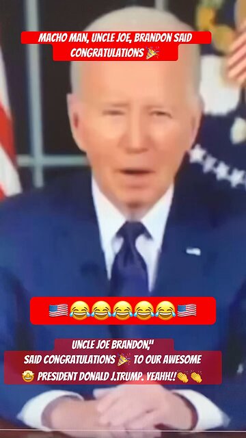 Congratulations to our President Donald Trump.