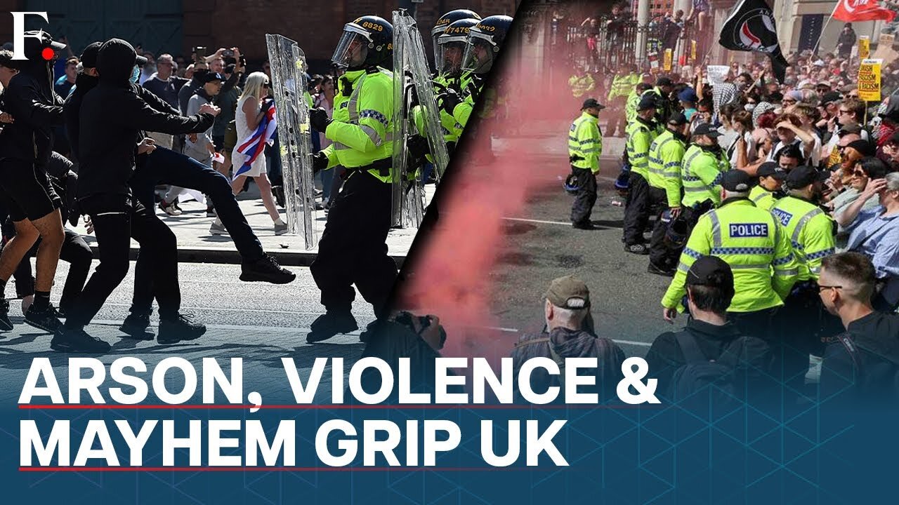 Far-Right Group Scuffles with Police in Manchester; Clashes in Liverpool, Belfast, Hull, Leeds | NE