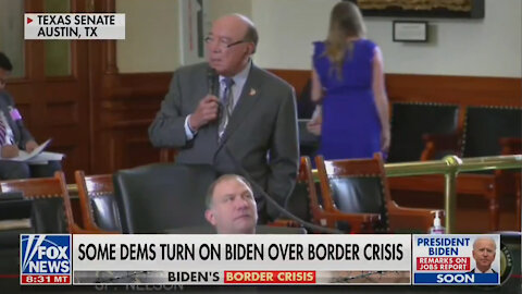 HIGHLIGHTS - Democrat Texas Senator Criticizes Border Problem