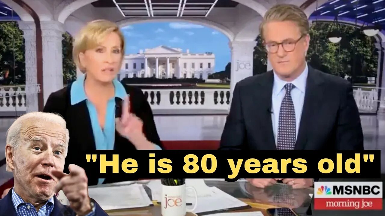 Furious MSNBC Hosts Are Blaming Joe Biden's Staffs For Him Falling And Always Looking Confused