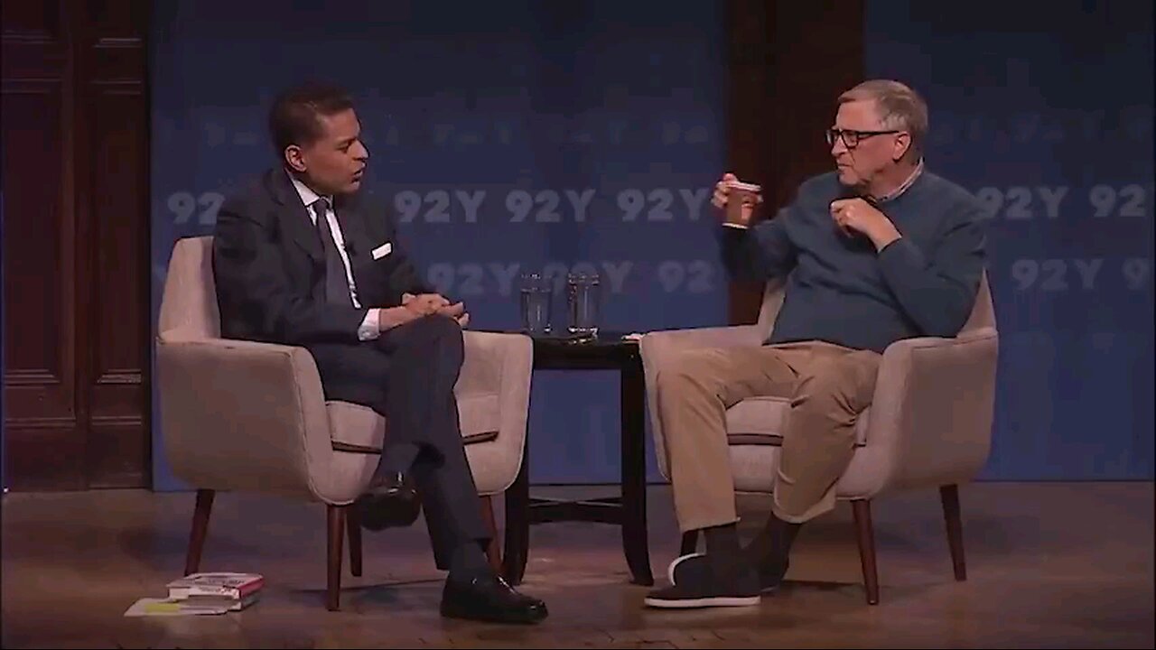 Bill Gates concedes that "Covid" had a "fairly low fatality rate", and that "it's a disease