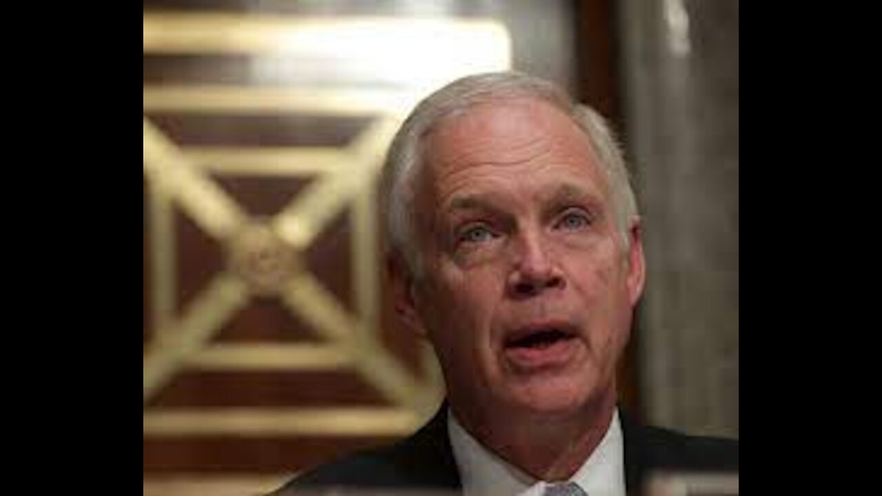 Sen. Ron Johnson Blasts Biden For Policies That Divide Nation