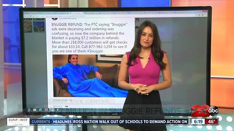 Refunds after misleading Snuggie Ads