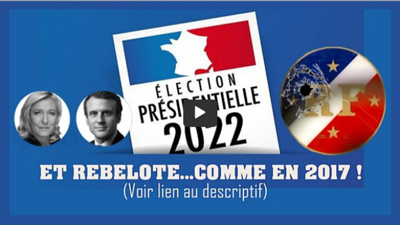 Elections Présidentielles au 2d tour...Et rebelote comme en