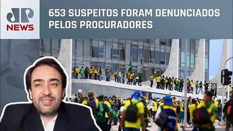 PGR denuncia mais 152 pessoas por ataques em Brasília; Pedro Costa Júnior comenta