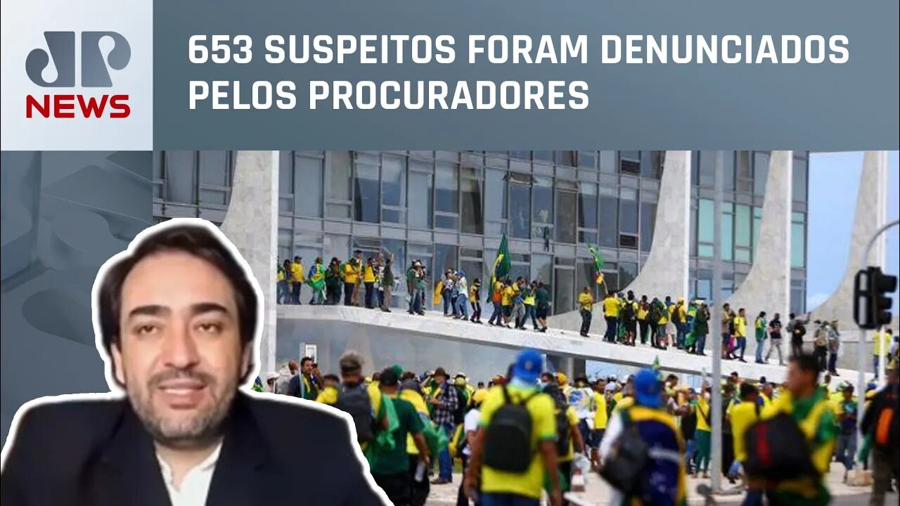 PGR denuncia mais 152 pessoas por ataques em Brasília; Pedro Costa Júnior comenta
