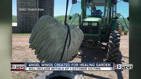 Angel Wings created for Las Vegas Healing Garden