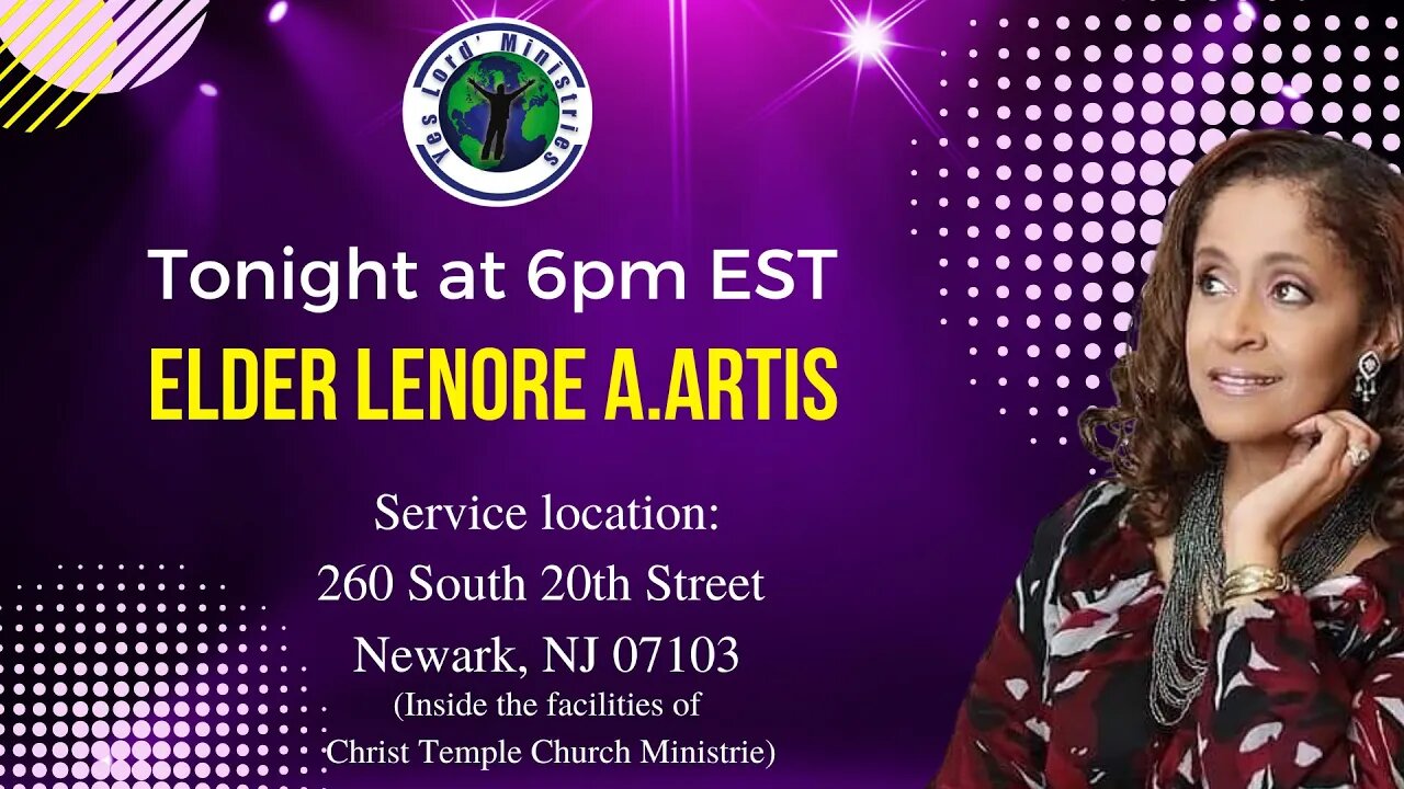 Sunday Night Ignite w/ Elder Lenore Artis