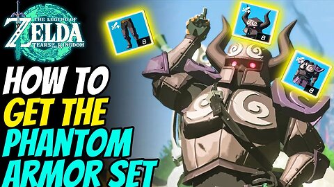 How to get the Phantom Armor Set!!! | The Legend of Zelda: Tears of the Kingdom