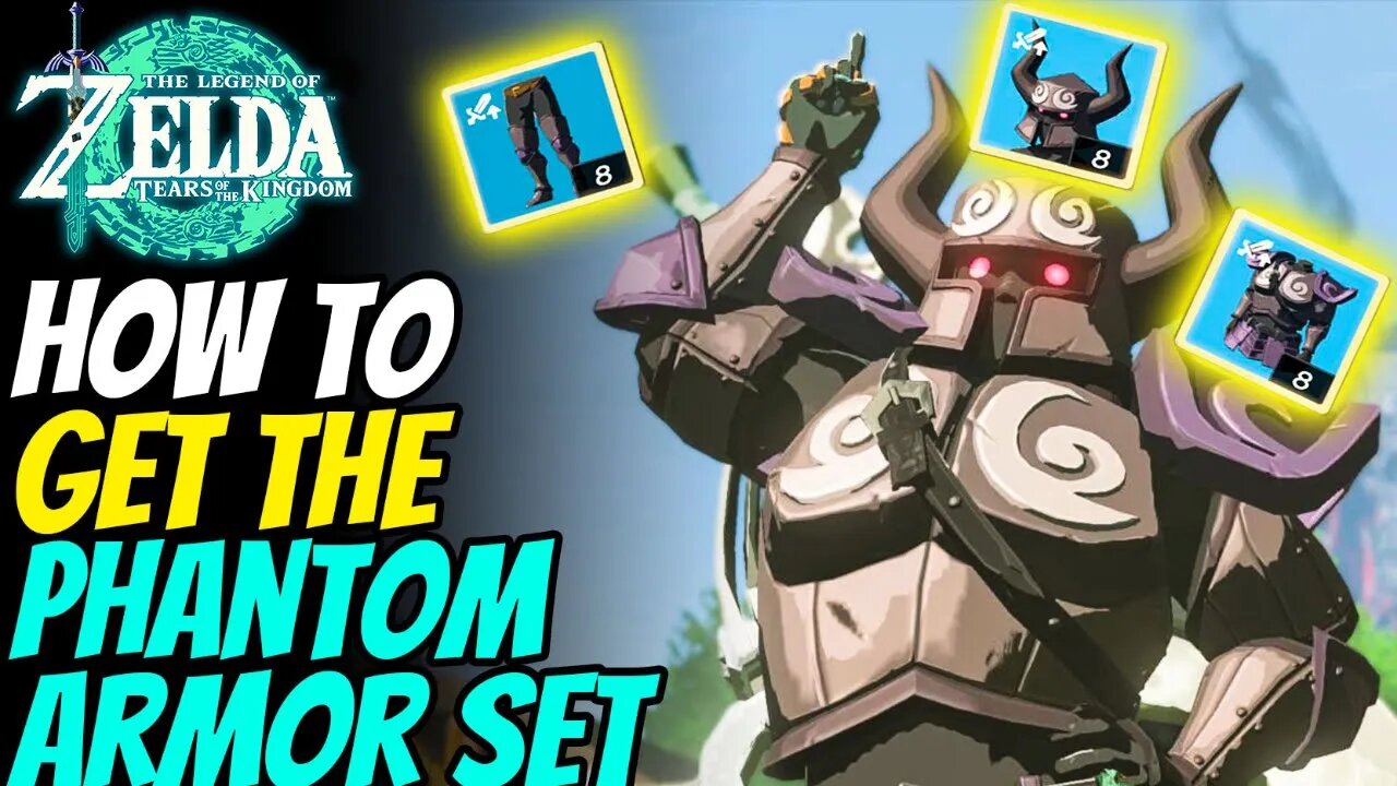 How to get the Phantom Armor Set!!! | The Legend of Zelda: Tears of the Kingdom