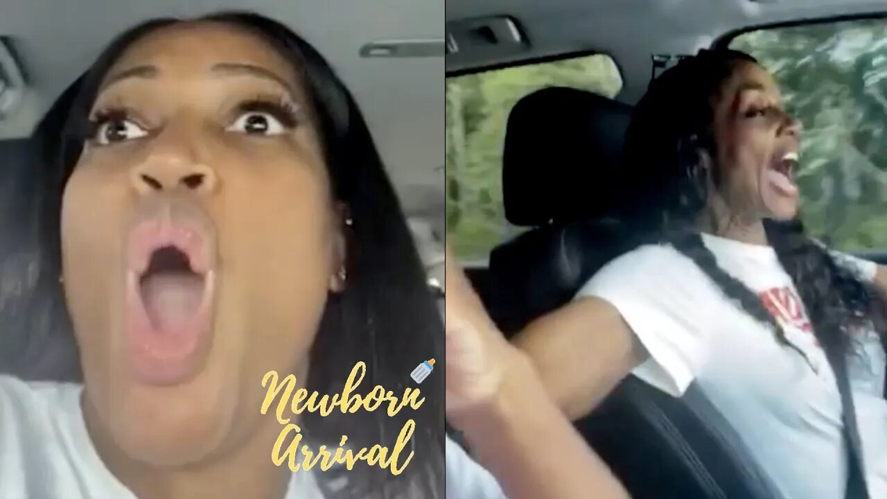 Erica Dixon Is A Nervous Wreck Of Momma Dee's Driving While Dropping Emani Off To College! 😱