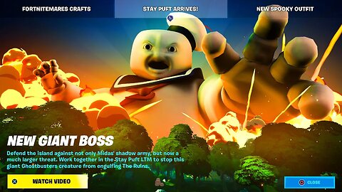 SECRET *GHOSTBUSTERS BOSS* in Fortnite UPDATE!