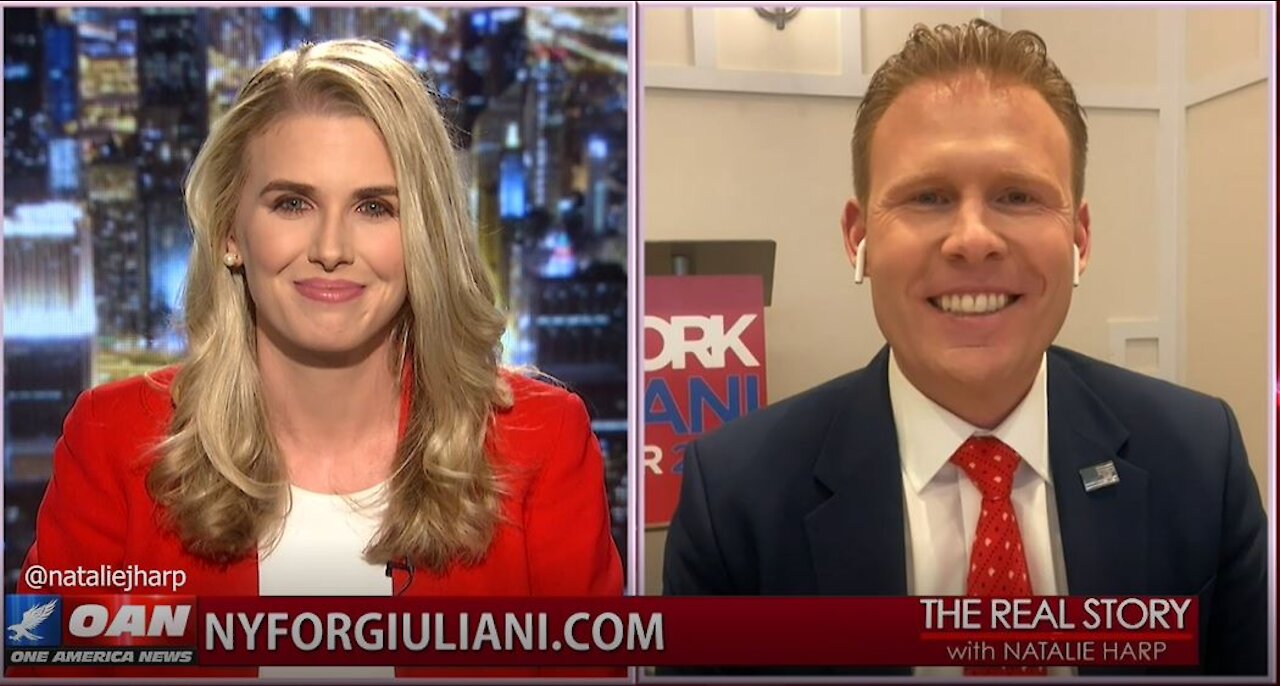 The Real Story - OANN Saving New York with Andrew Giuliani