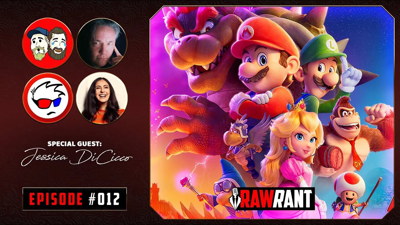 Talking BILLION DOLLAR Movie w/ Super Mario Bros. Voice Actor Jessica DiCicco! Raw Rant # 012