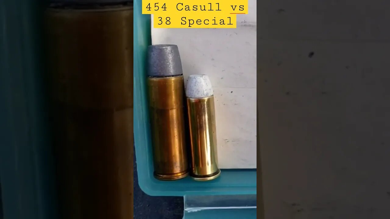 454 Casull Vs 38 Special