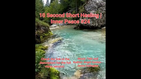 10 Second Short Healing Inner Peace | Meditation Music | Angel Guides | #24 #Meditation #shorts