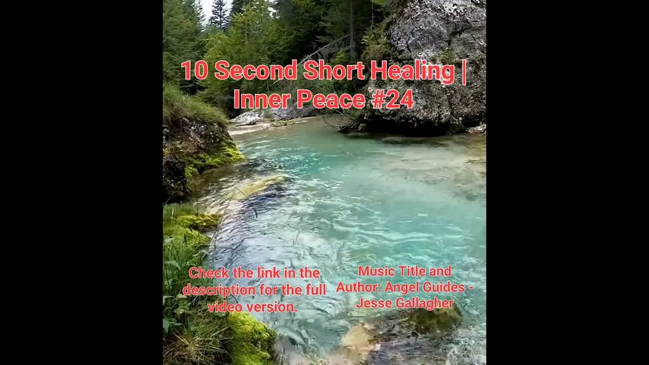 10 Second Short Healing Inner Peace | Meditation Music | Angel Guides | #24 #Meditation #shorts