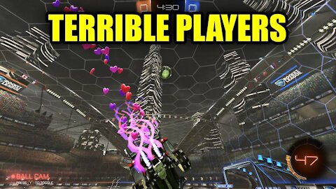 TERRIBLE PLAYERS! Nothing Worse Than STUPID TEAMMATES! Rocket League