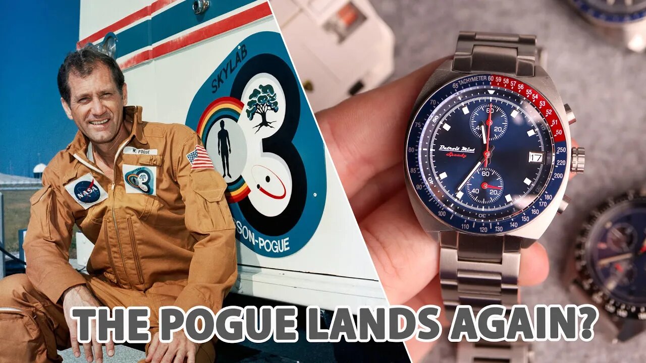 Worthy Tribute to SEIKO 6139 Speedtimer? Pogue Lands Again?