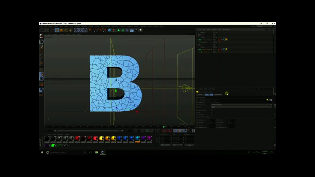 title animation in cinema4d آموزش انیمیشن کردن کلمات در سینما فوردی