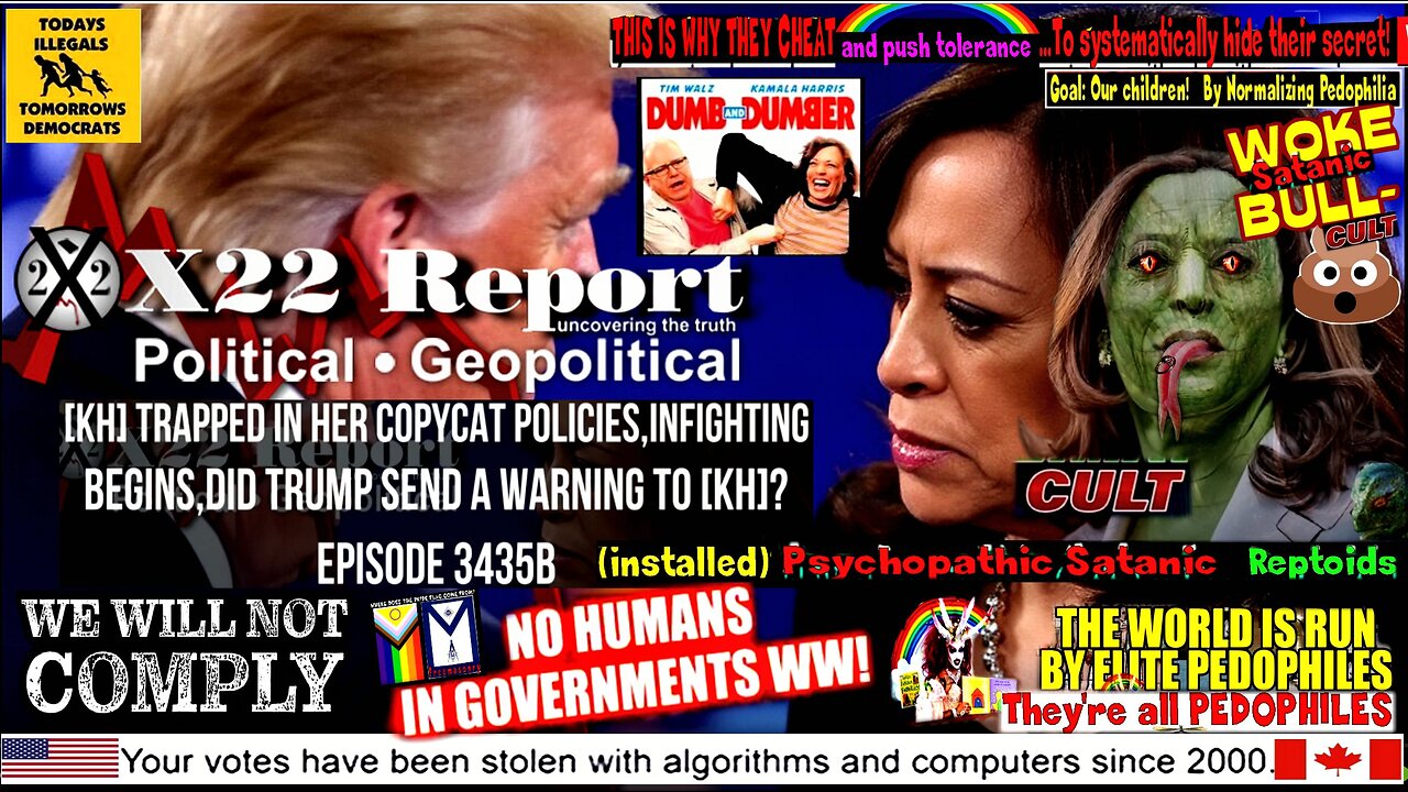 Ep. 3435b - [KH] Trapped In Her Copycat Policies,Infighting Begins,Did Trump Send A Warning To [KH]?