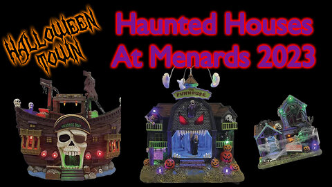 Haunted Houses At Menards 2023 Pumpkin Hallow and FG Squared