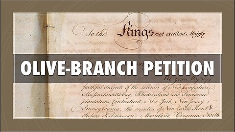 The Olive Branch Petition