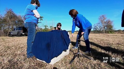 Injured bald eagle released after rescue and rehab by Hudson man