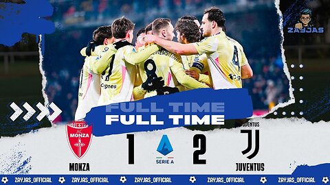 MONZA 1-2 JUVENTUS | HIGHLIGHTS SERIE A 24/25 | MATCH LIVE TODAY | 23/12/24