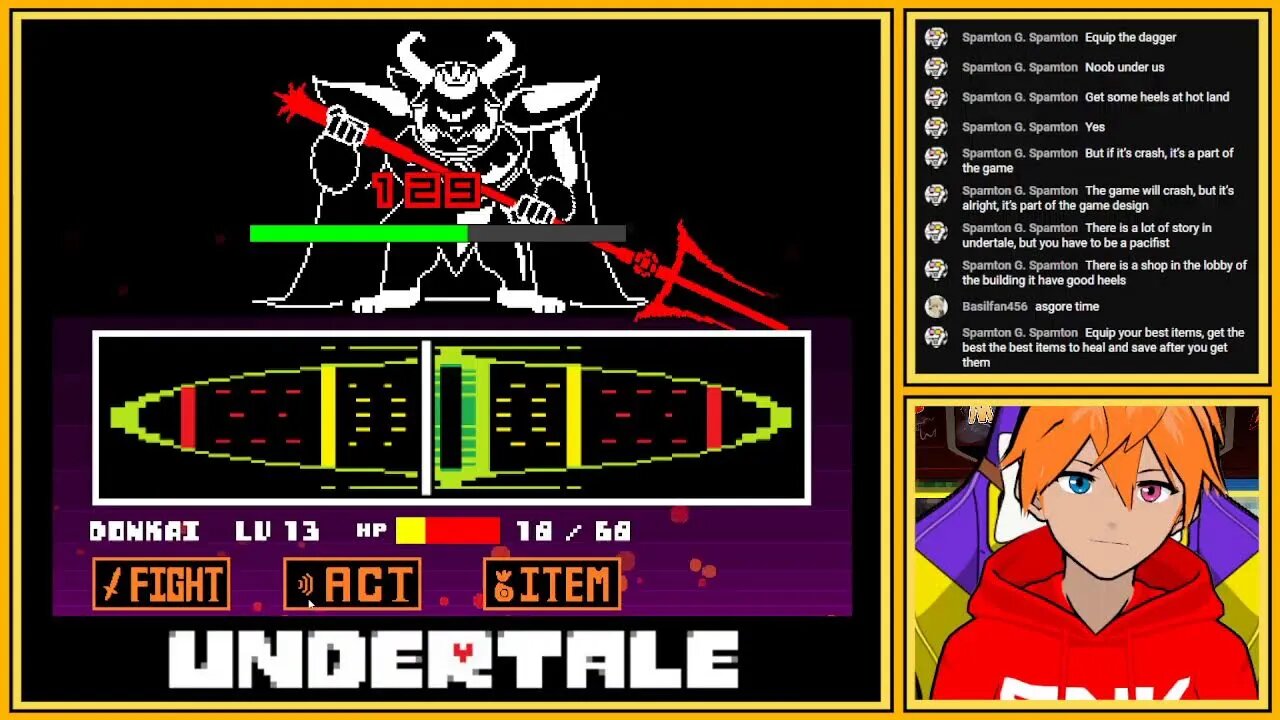 Playing UNDERTALE. (Part 3) Backseat gamers rejoice and may god help us all