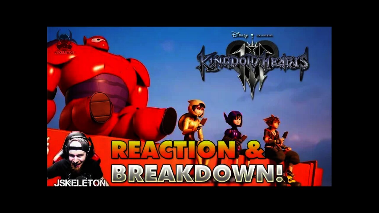 KINGDOM HEARTS 3 - TGS Big Hero 6 Trailer REACTION & IN DEPTH BREAKDOWN! (Everything You Missed!)