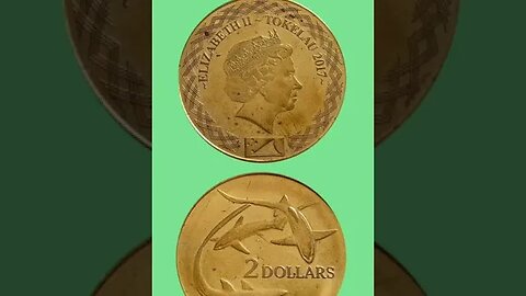 TOKELAU 2 DOLLAR 2017.#shorts @COINNOTESZ