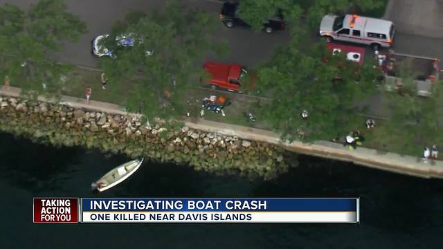 Man killed, woman seriously injured after boat crash near Davis Islands