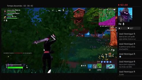 Jogando Fortnite Ao Vivo (05)