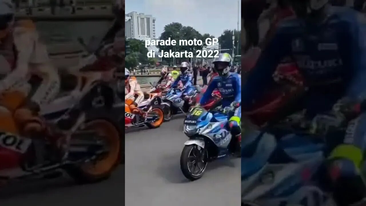 berita terkini parade moto GP di Jakarta 2022