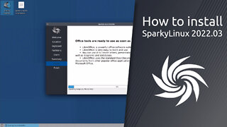 How to install SparkyLinux 2022.03