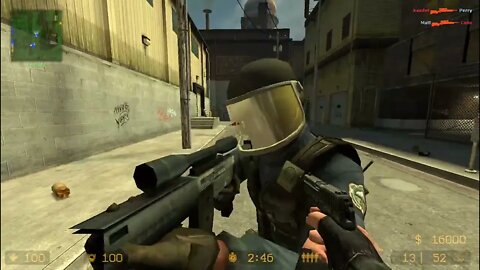 Counter Strike Source Assault #4 Only Sniper Rifles