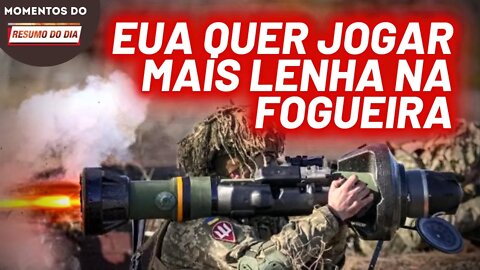 EUA libera U$550 milhões em armas para Ucrânia | Momentos