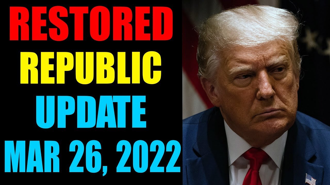 𝐑𝐄𝐒𝐓𝐎𝐑𝐄𝐃 𝐑𝐄𝐏𝐔𝐁𝐋𝐈𝐂 𝐕𝐈𝐀 𝐀 𝐆𝐂𝐑 𝐇𝐔𝐆𝐄 𝐔𝐏𝐃𝐀𝐓𝐄 𝐀𝐒 𝐎𝐅 𝐌𝐀𝐑𝐂𝐇 𝟐𝟔, 𝟐𝟎𝟐𝟐