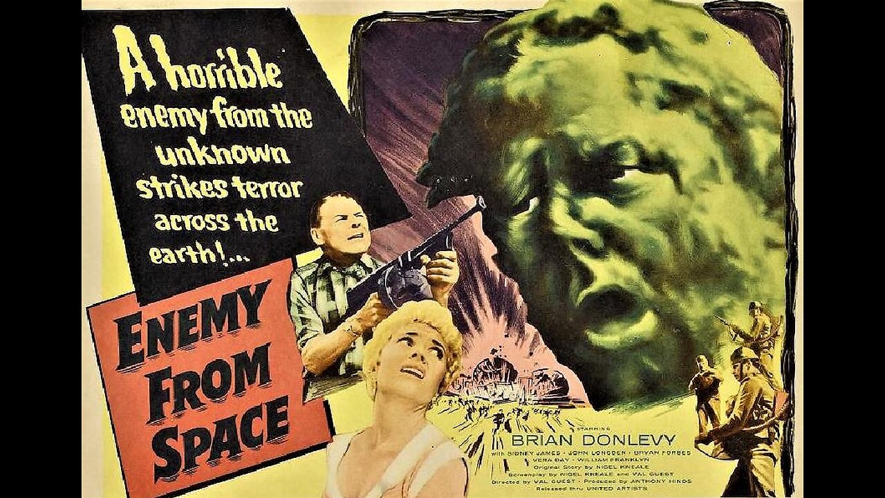ENEMY FROM SPACE 1957 Quatermass Investigates an Alien Colony on Earth FULL MOVIE in HD