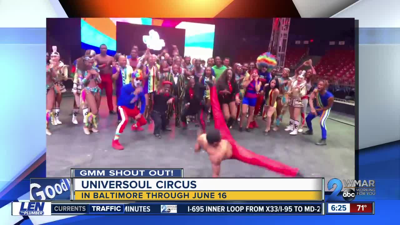 Good morning from the UniverSoul Circus!