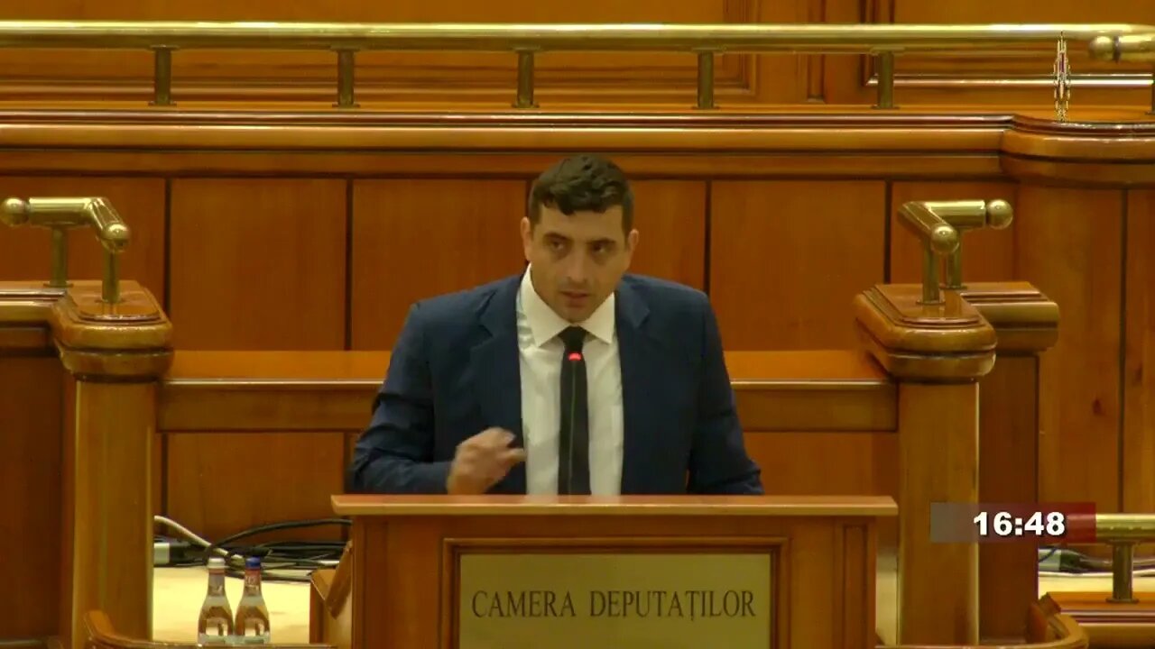 George Simion mimeaza opozitie la PSD desi AUR voteaza cot la cot cu PSD si au aceiasi retorica